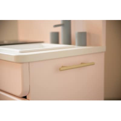 高級家具職人による、MADE IN OSAKA ミニキッチン Pink×White