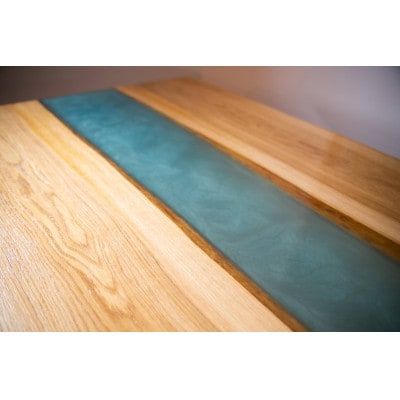 【ふるさと納税 】「オーダー家具チケット」リビング・ダイニング レジンテーブル WOODBASE・F