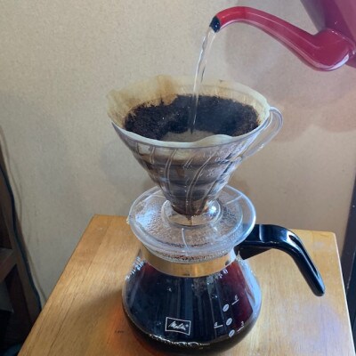 粉200g×4　サン珈琲自家焙煎直送　サン珈琲で人気の4種詰め合わせセット(R/M/今月/季節)