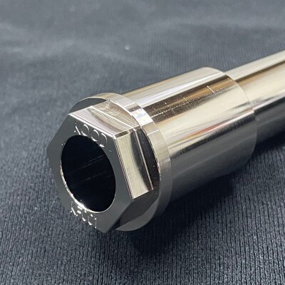 【KOOD】カワサキ　全年式　 ZZ-R1400 クロモリフロントアクスルシャフト