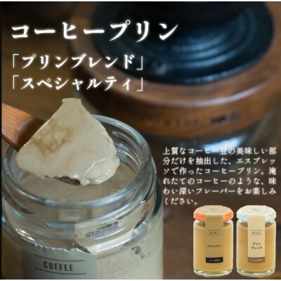 エスプレッソコーヒープリン2種食べ比べセット6個入り×3セット