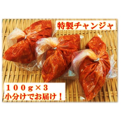 特製チャンジャ 自家製ヤンニョンジャン使用 300g(小分け100g×3袋)