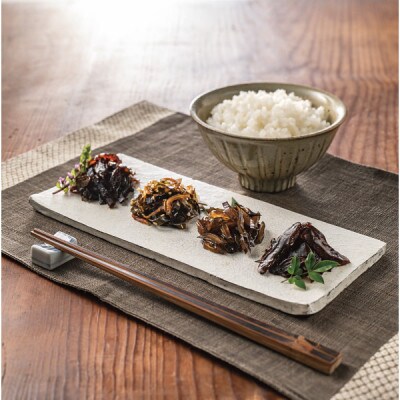 【ギフト包装対応】釜炊き佃煮・塩昆布詰合せ　12袋入