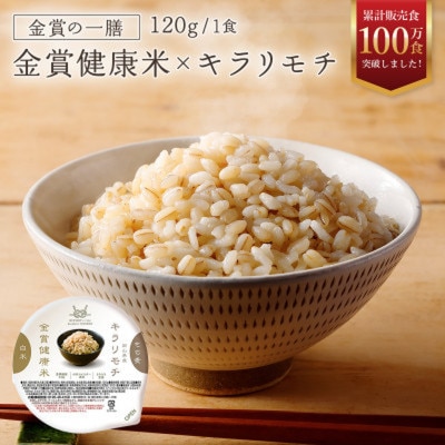 ご飯パック 金賞健康米 キラリモチ 120g×24個入り 国産 レンチン