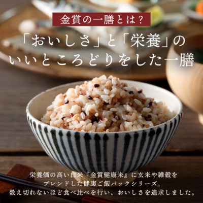 ご飯パック 金賞健康米 十六雑穀米 120g×36個入り 国産 レンチン