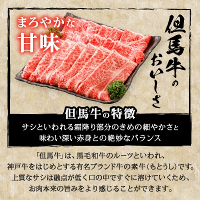 【但馬牛】 すき焼き 赤身&霜降り 特選セット1kg