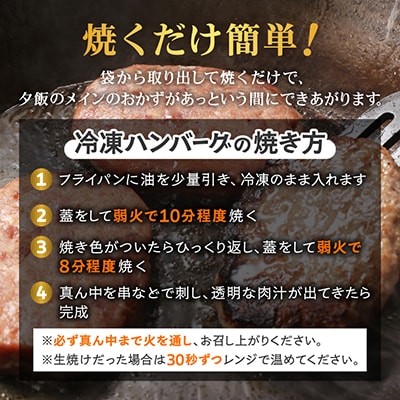 【お肉屋さんのハンバーグ】ぎゅうぎゅうバーグ10個入