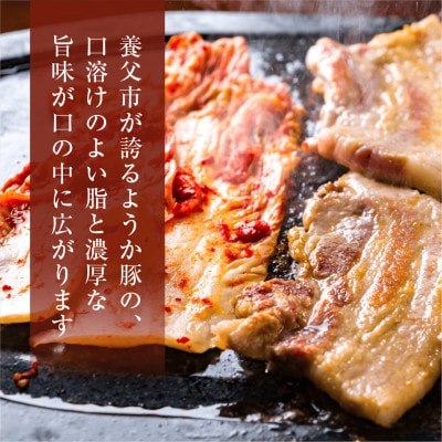 【八鹿豚】バラ焼肉　500g×1P