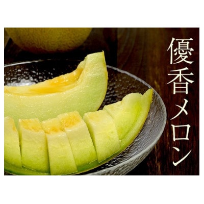 数量限定!こだわり農家さんの希少な優香メロン【4L×2】