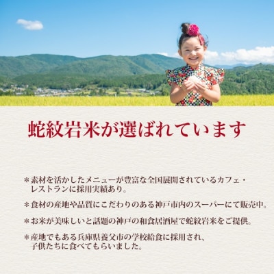 【2025年4月下旬発送】令和6年産養父市の希少米　蛇紋岩米　5kg　五穀米セット