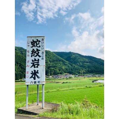 2023年7月発送開始『定期便』【定期便6ヶ月】養父市の稀少米蛇紋岩米5kg五穀米セット全6回