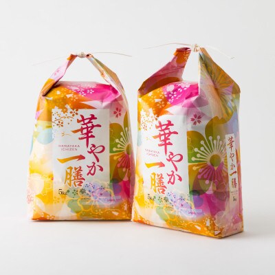 【毎月定期便】蛇紋岩ブランド 華やか一膳 10kg(5kg×2)全3回
