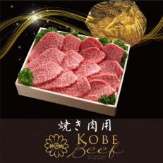 神戸ビーフ 焼き肉用(かた・もも)600g YBY2