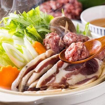 わはは牧場のカモ鍋セット(カモ肉スライス200g×3パックとアイガモ肉のミンチとオリジナル鍋つゆ)
