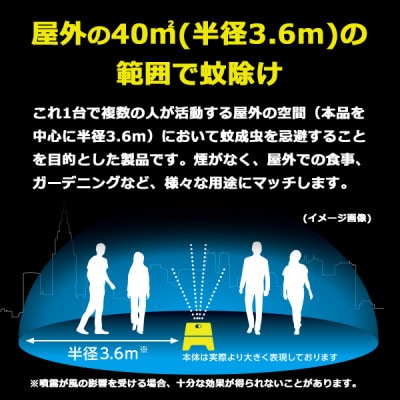 STRONTEC 屋外用蚊よけ KA・KO・I スーターターパック モスグリーン(防除用医薬部外品)