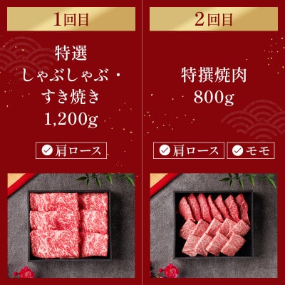 【毎月定期便】和牛セレブの神戸牛 定期便「ファーストクラス」全6回