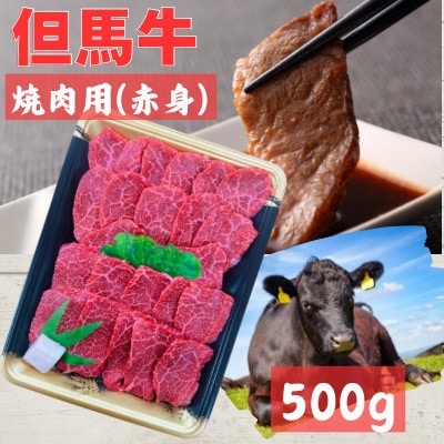但馬牛　焼肉用(モモ・肩部位)500g