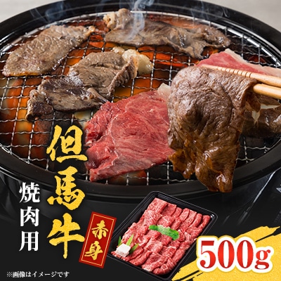 但馬牛　焼肉用(モモ・肩部位)500g