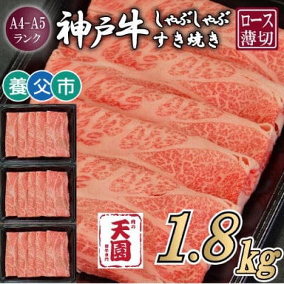 【毎月定期便】【ふるさと納税】神戸牛 霜降り 肩ロース しゃぶしゃぶすき焼き600g×全3回