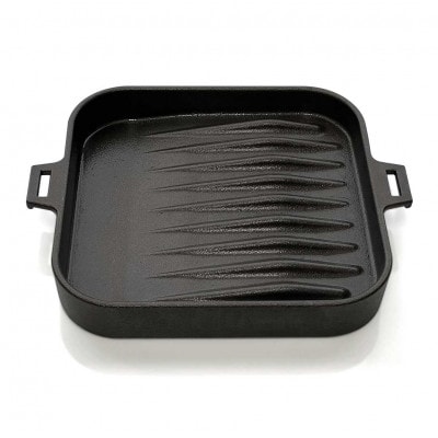 会炉鉄板　流線プレート16　ハンドル付(1人用鍋)