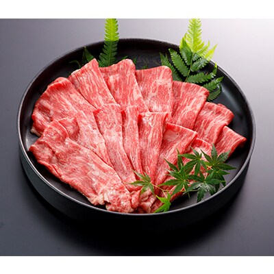 【毎月定期便】【A5ランクに限定】くまもと黒毛和牛すき焼き約400g(益城町)全6回