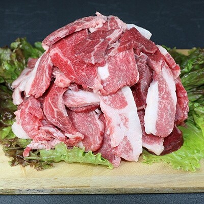 【ひろすまいる】くまもとあか牛(GI)焼肉用切り落とし620g
