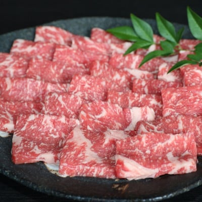 【毎月定期便】くまもと黒毛和牛　焼肉用500g(益城町)全3回