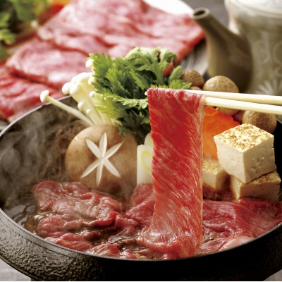 【毎月定期便】くまもと黒毛和牛　すき焼き用500g(益城町)全6回