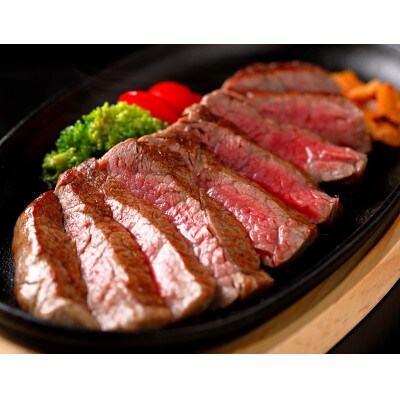 熊本県産あか牛3種のステーキセット(サーロイン200g、ランプ150g、ヒレ120g)(益城町)