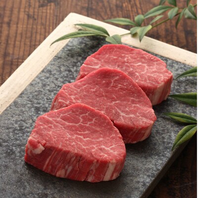 あか牛ヒレステーキ360g(120g×3枚)(益城町)