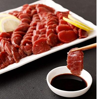 【国産馬刺し】熊本直送　赤身200g+ユッケ200g　合計400gセット(益城町)