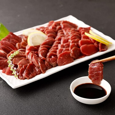 【3ヵ月毎定期便】熊本　馬刺し　赤身　300g(益城町)全3回