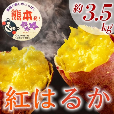 紅はるか　約3.5kg(5～25個)さつまいも(益城町)