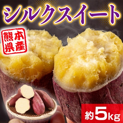 熊本県産 さつまいも シルクスイート 約5kg(益城町)
