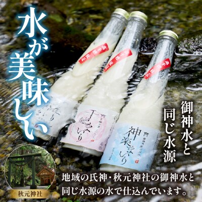 どぶろく飲み比べセット 300ml×12本(3種×各4本セット)