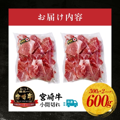 宮崎牛 こま切れ600g