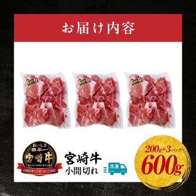 宮崎牛 こま切れ600g