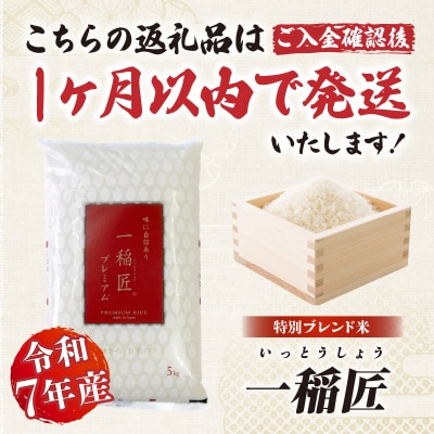 【令和7年産】【訳あり】一稲匠10kg(5kg×2袋)
