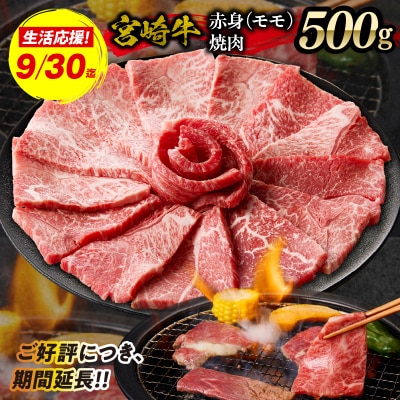【期間限定】宮崎牛赤身(モモ)焼肉500g