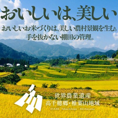 【9か月定期便】【令和7年産】13代目甲斐長衛門が選び抜いた高千穂産ひのひかり長衛門米2㎏×9回