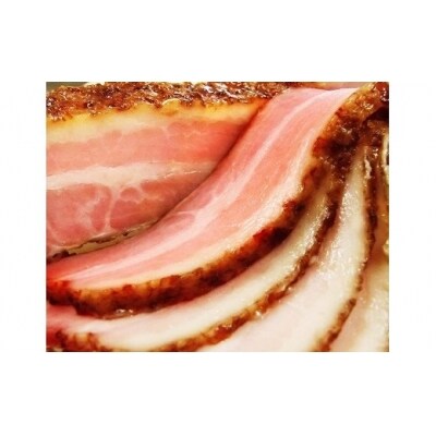エーデルワイスファーム 薪・炭火仕上げ特大ベーコンブロック650g