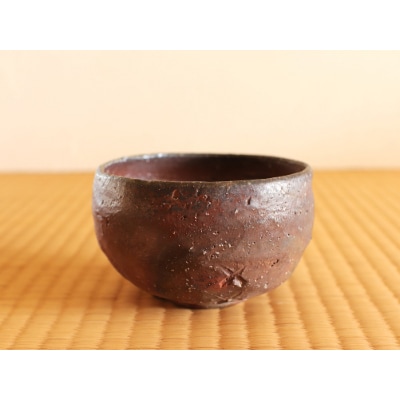 備前焼　茶碗(桐箱付き・一点もの)ty-018