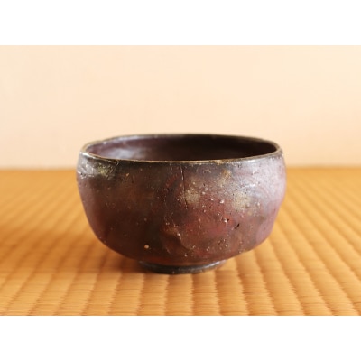 備前焼　茶碗(桐箱付き・一点もの)ty-020