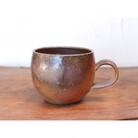 備前焼 コーヒーカップ(丸)・サンギリ　c4-001