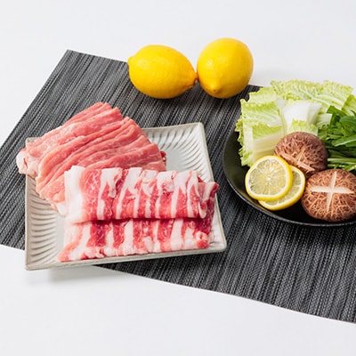 レモンポーク　バラスライス600gモモスライス600g
