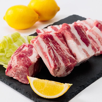レモンポーク　スペアリブ500gバラ焼肉400g