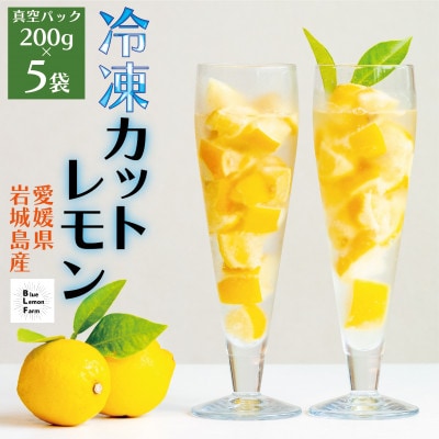 瀬戸内産 カットレモン冷凍　200g×5パック【2025年2月中旬〜発送】【冷凍便】数量限定