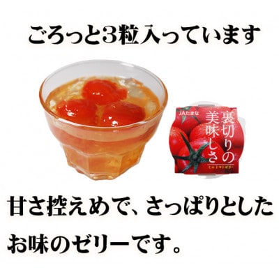 ミニトマト生産量日本一の熊本県産ミニトマトを使ったミニトマトゼリー9個ギフト箱入