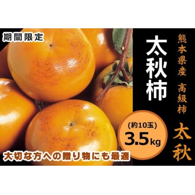 【先行受付】太秋柿 約3.5kg箱入り