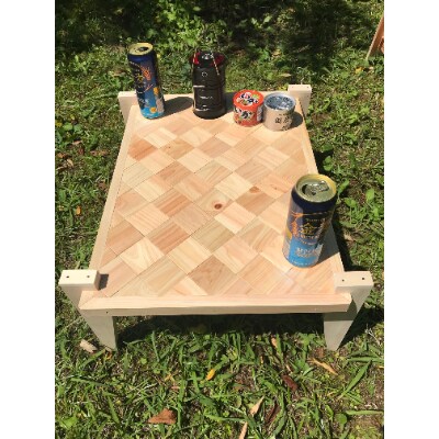 【木工職人手作り】桧のローテーブル